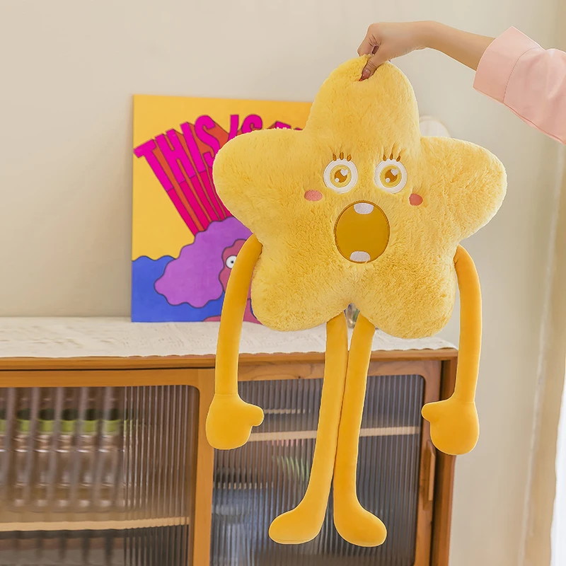 

Cute Little Monster Doll Plush Toy Doll Elf Sleeping Girl Throwing Pillow Decoration Gifts to Girlfriend and Girlfriend