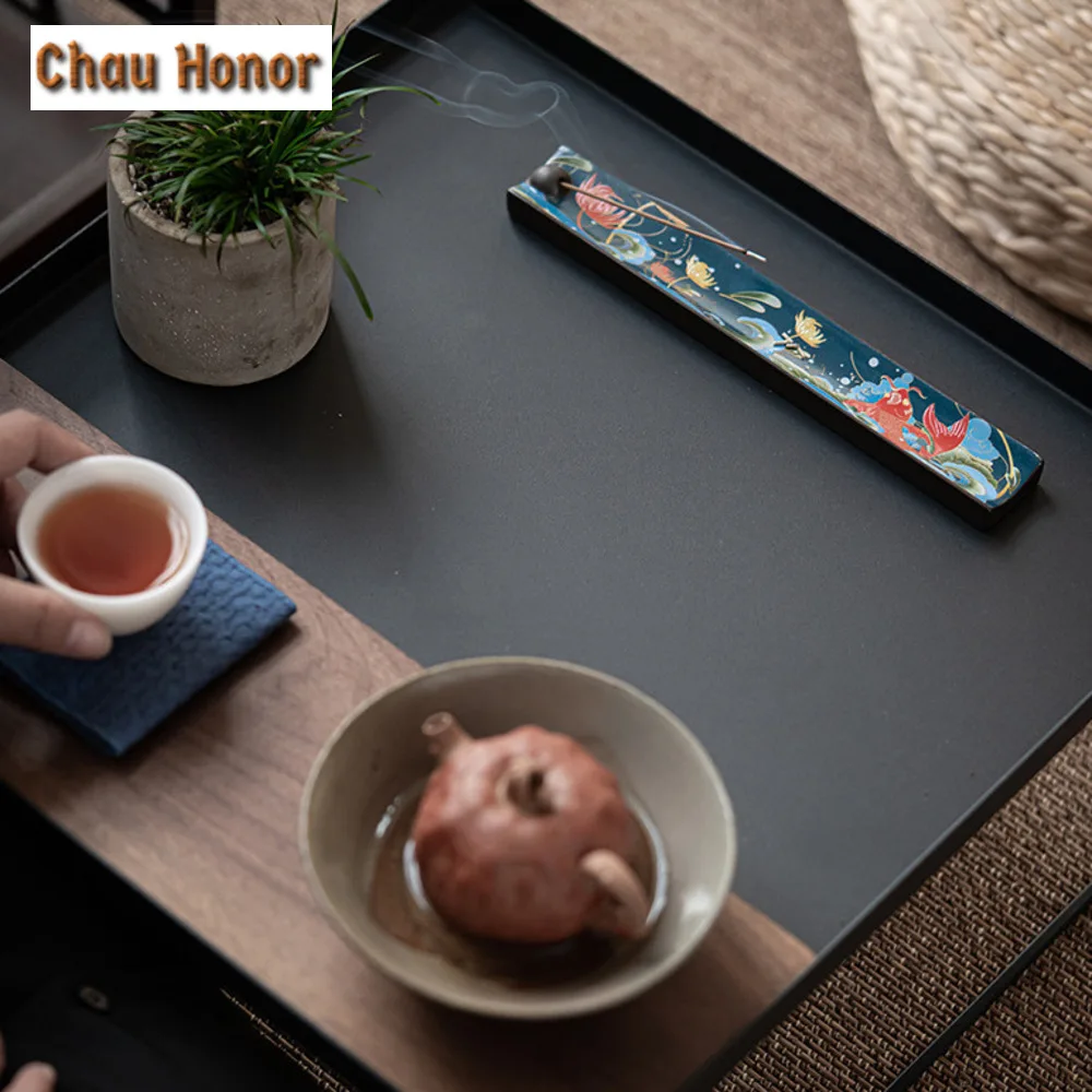 Antique Enamel Cloisonne Line Insert Incense Holder Handmade Incense Burners Scented Aromatic Candles Tea Services Collection