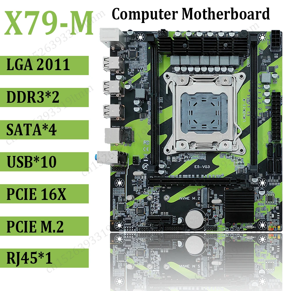 X79-M-Motherboard-LGA2011-DDR3-64GB-RAM-Dual-Channel-USB-2-0-STAT-2-0 ...