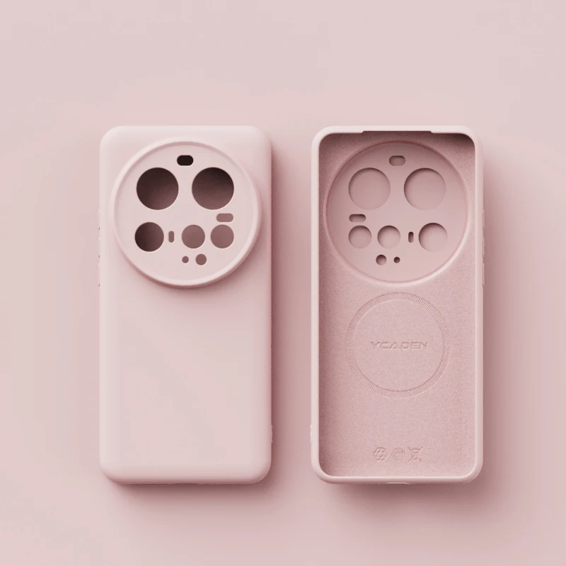 Magnetic MagSafe Solid Color Phone Case with Camera Protection