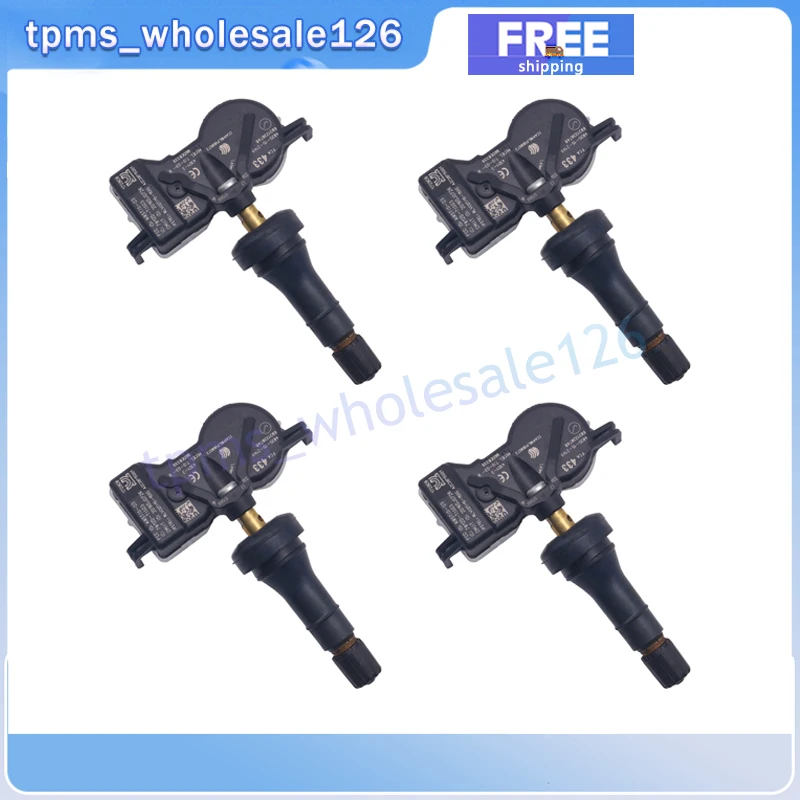 Ÿ̾ з ͸ , ũ̽    ǾƮ 500X  ħݿ, 68313387AB 68252493AB TPMS, 433MHZ, 4PCs