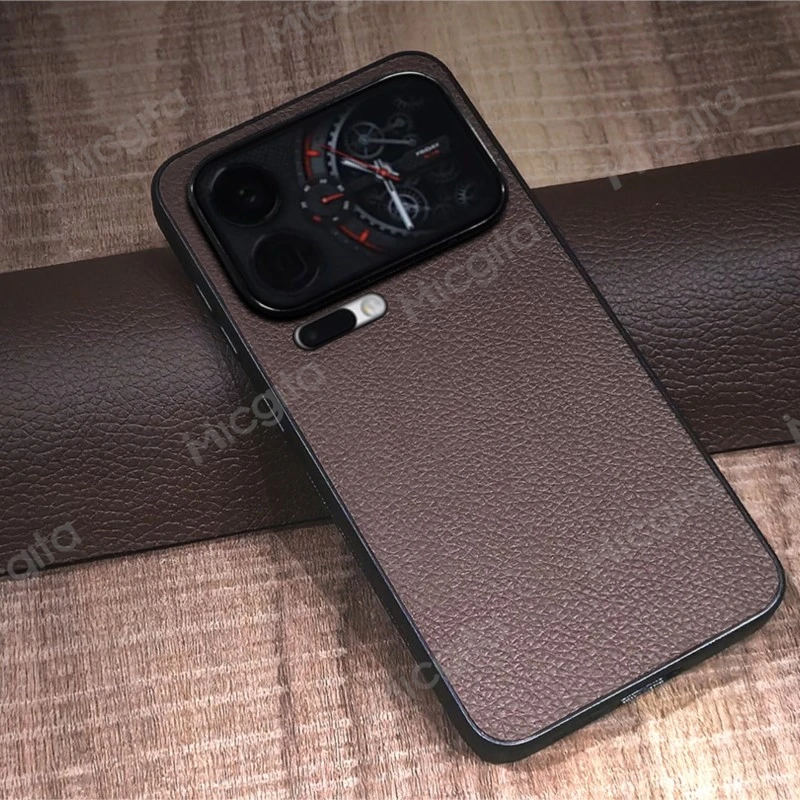 Leather Business Case - Durable Silicone Cover