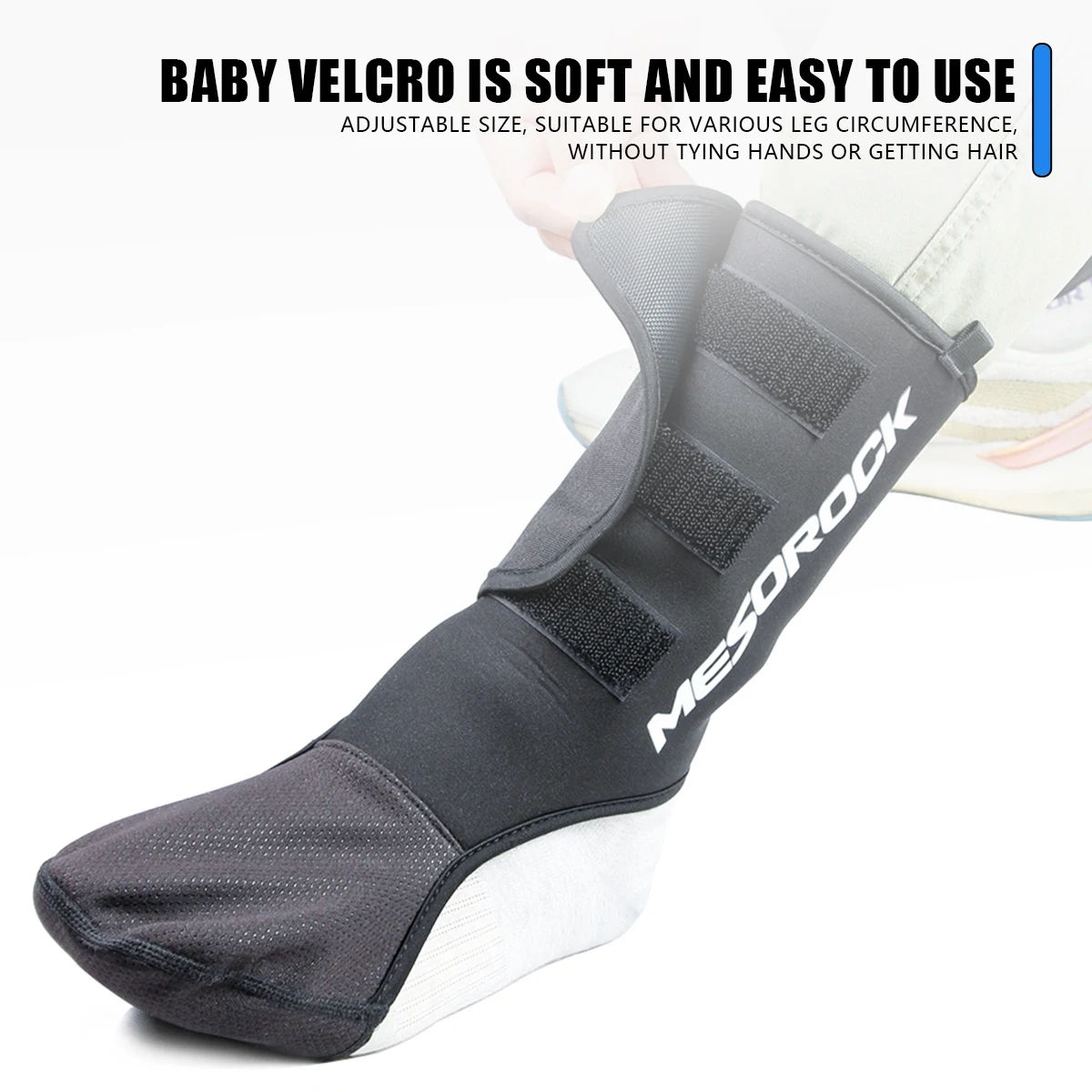 Windproof Ankle Protector for Motorcycle Riding, Outdoor Skiing, Warm Leg Covers Velvet Foot Covers, Cold-proof Equipment Winter