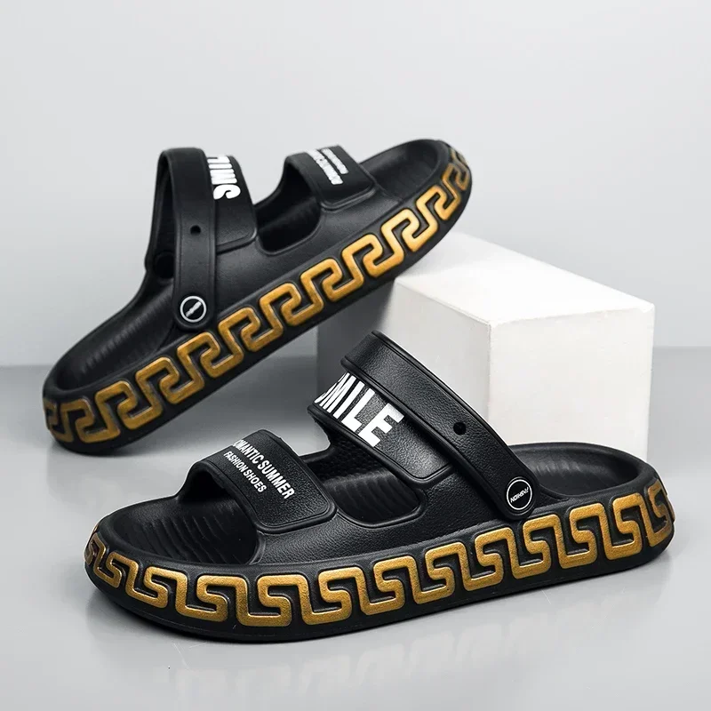 نعال سحابية مريحة مانعة للانزلاق للرجال ، صنادل ال...