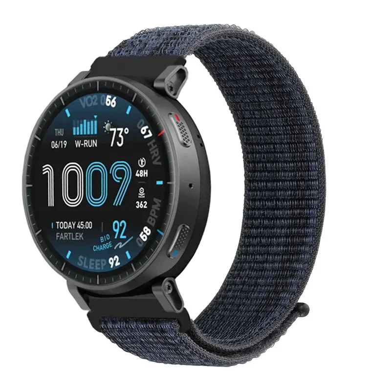 Nylon Loop Strap - 20mm/22mm, Universal Fit Bracelet Wristband