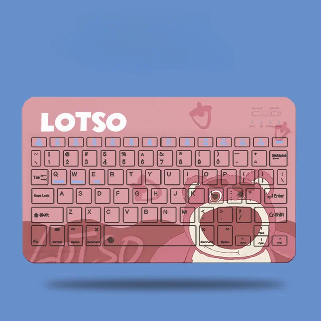 Sanrio Kawaii Hello Kitty Cinnamoroll Kuromi Keyboard Cartoon Style