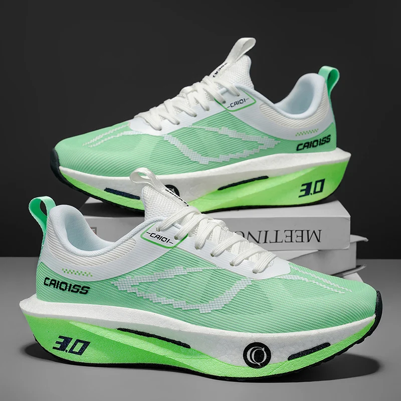 Men's Low-Top Sneakers with Breathable Arch Support and Stability Technology, Lace-Up Running Shoes, All-Season Casual Shoes, Suitable for Men (Wide Version Available) - Ideal for Gym, Jogging, and Walking, Lace-Up Closure, Comfortable and Safe, High-Quality Men's Shoes