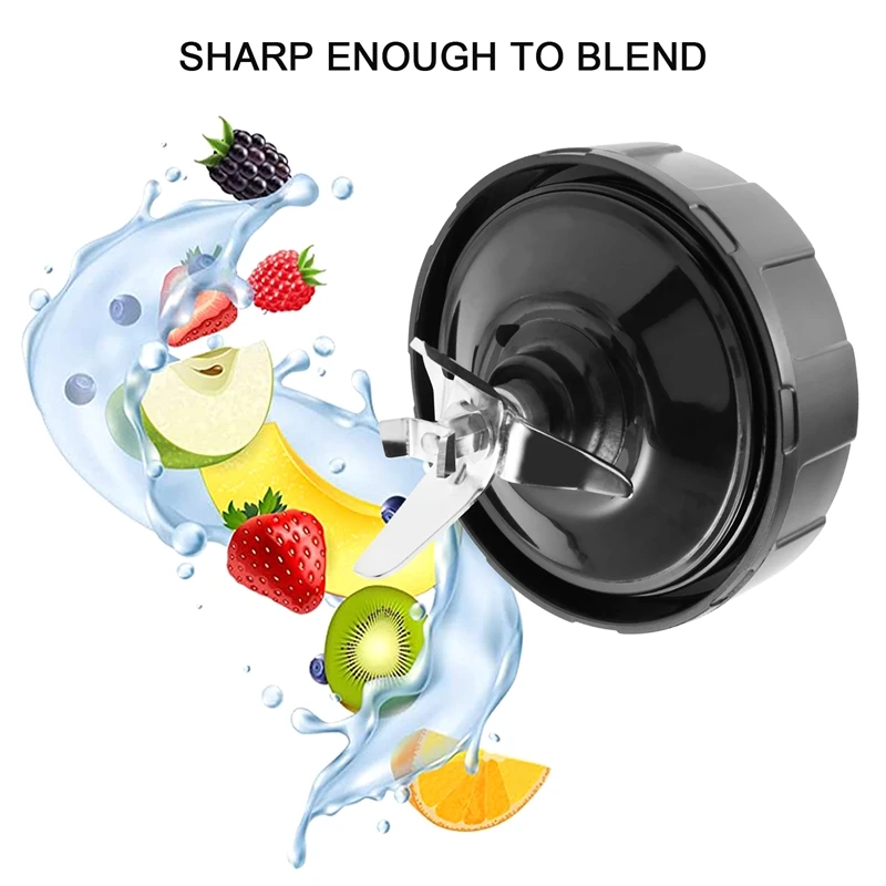 popular 7 Fin Extractor Blade Replacement Parts for Juicer for Nutri Ninja Auto IQ BL482 BL642 BL642 BL2013 (3 Pc / Set)