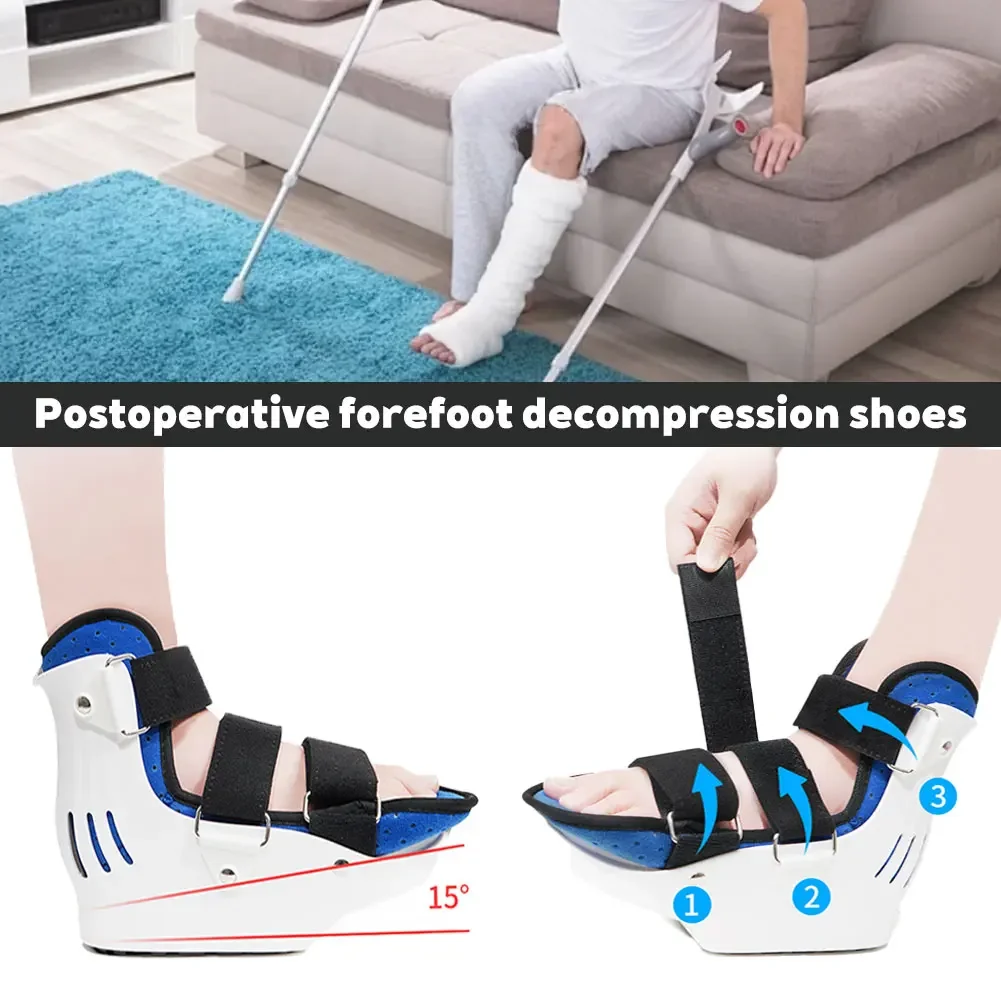 Postoperative Forefoot Decompression Shoes Ankle Bandage Fixed ...