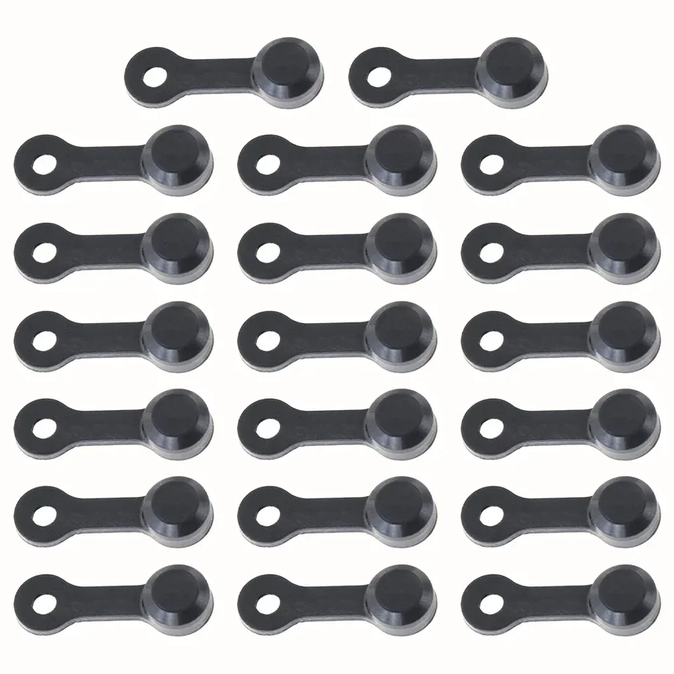 Entretien Freins Disque Lot De 20 Bouchons Purge Frein Vélo - Protection Anti-poussière - Compact 19x5mm - Noir Protection Purge Hydraulique
