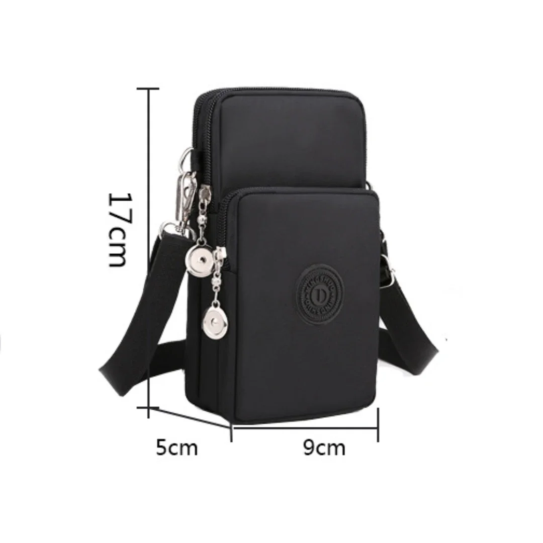 Women Mobile Phone Bag Nylon Cell Phone Bag Coin Purse Strap Shoulder Small Crossbody Bags for Women Wallet Travel Purse shoulder bag mobile phone bag crossbody bag ladies handbag