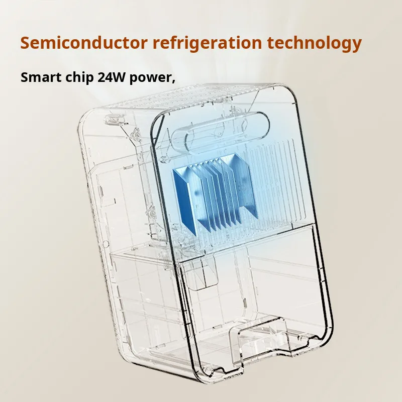 Deshumidificador Semiconductor multifunción, función de escarcha, deshumidificador silencioso para el hogar