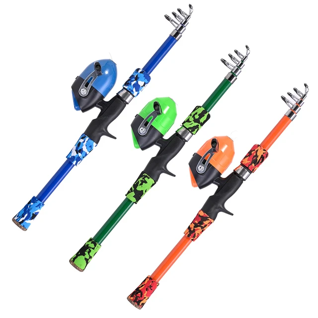 Children Fishing Rods Telescopic Kids Fishing Pole Rod Ultra-light  Breaking-resistance Outdoor Accessories for Stream Freshwater - AliExpress
