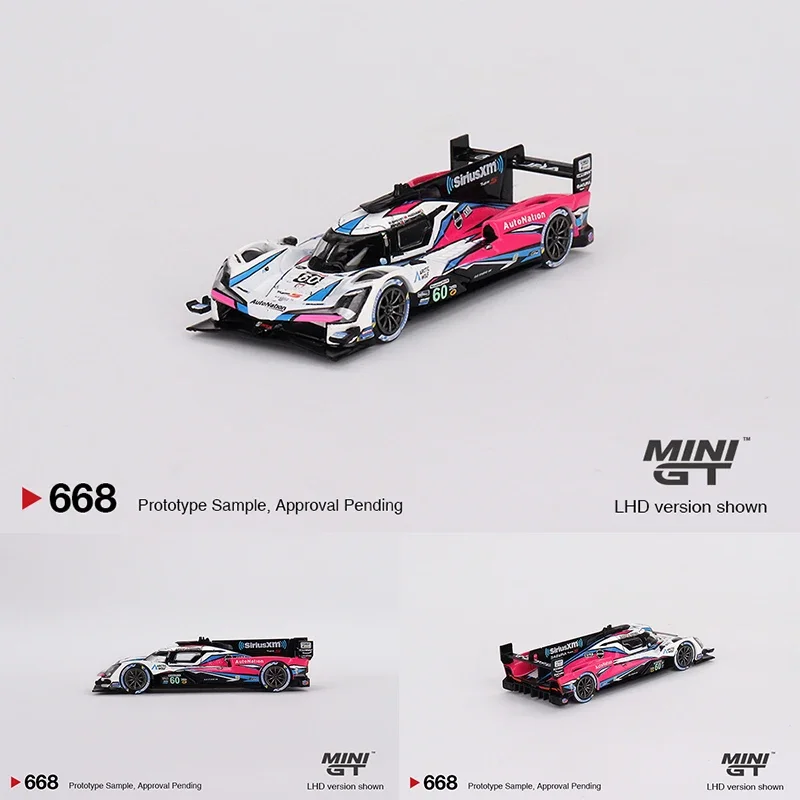 

Фонарь 668 1:64 фонарь GTP #60 2023 IMSA Daytona модель автомобиля из сплава 24 часа