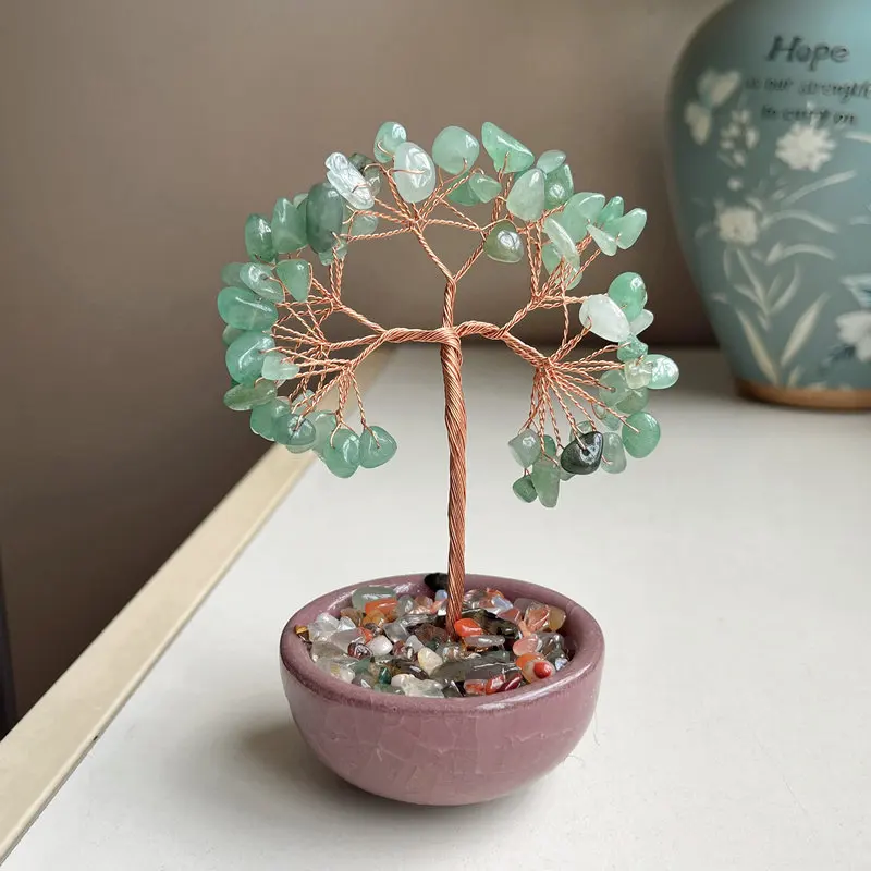 Pure natural crystal tree hand-made, energy-healing degaussing crystal, exquisite crystal pendants