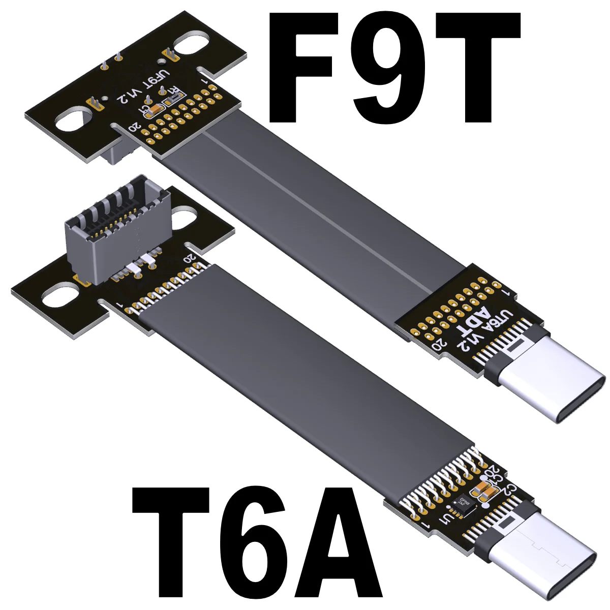 USB 3.2 Type C Front Panel Header Extension Cable 5/10/20/30/50 Cm USB 3.1 Type E To 3.2 C Cable Gen 2x2 20 Gbps Cable