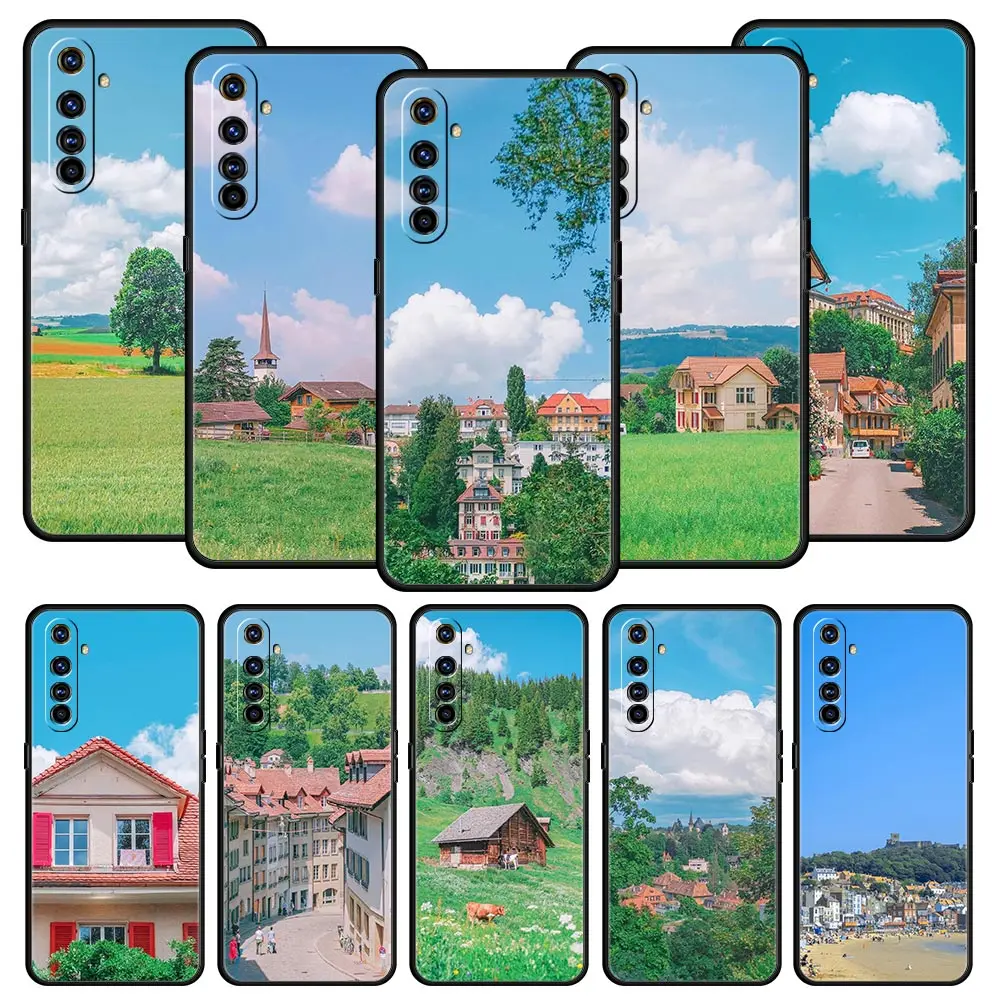 Blue Sky White Cloud Decorative Home Phone Case