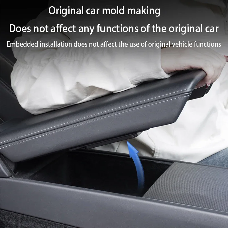 For Tesla Model Y Juniper 2025 & Model 3 2024Center Console Storage Box Trays Ar