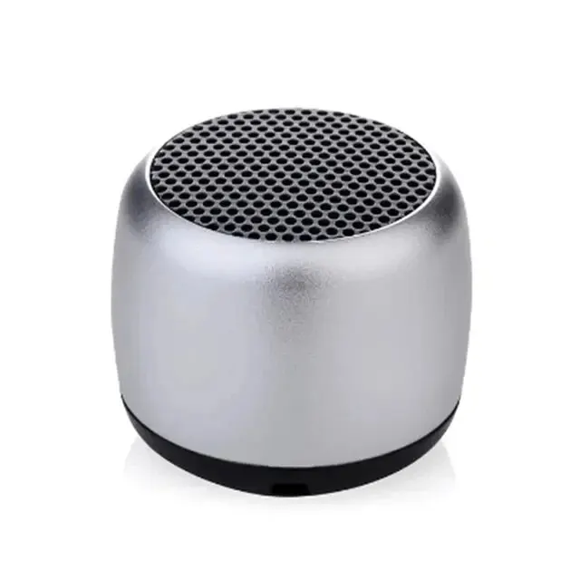 Portable Metal Bluetooth Speaker – Compact Wireless Outdoor Loudspeaker with USB and Subwoofer for Rich Audio Experience