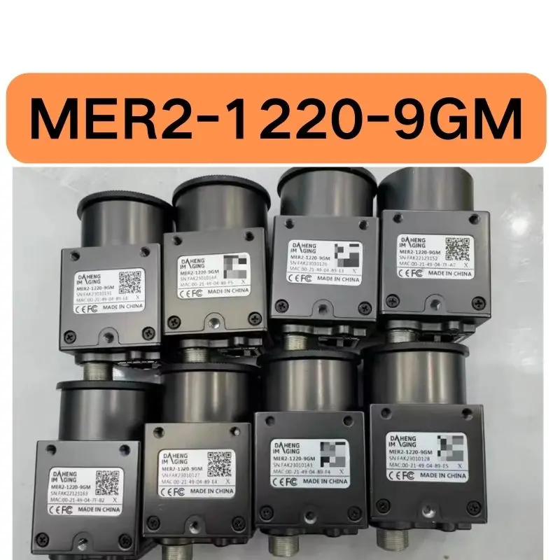 

Second hand MER2-1220-9GM industrial camera tested OK with intact function