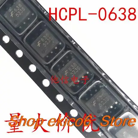 

10pieces Original stock HCPL-0638 SOP-8 638 HCPL0638