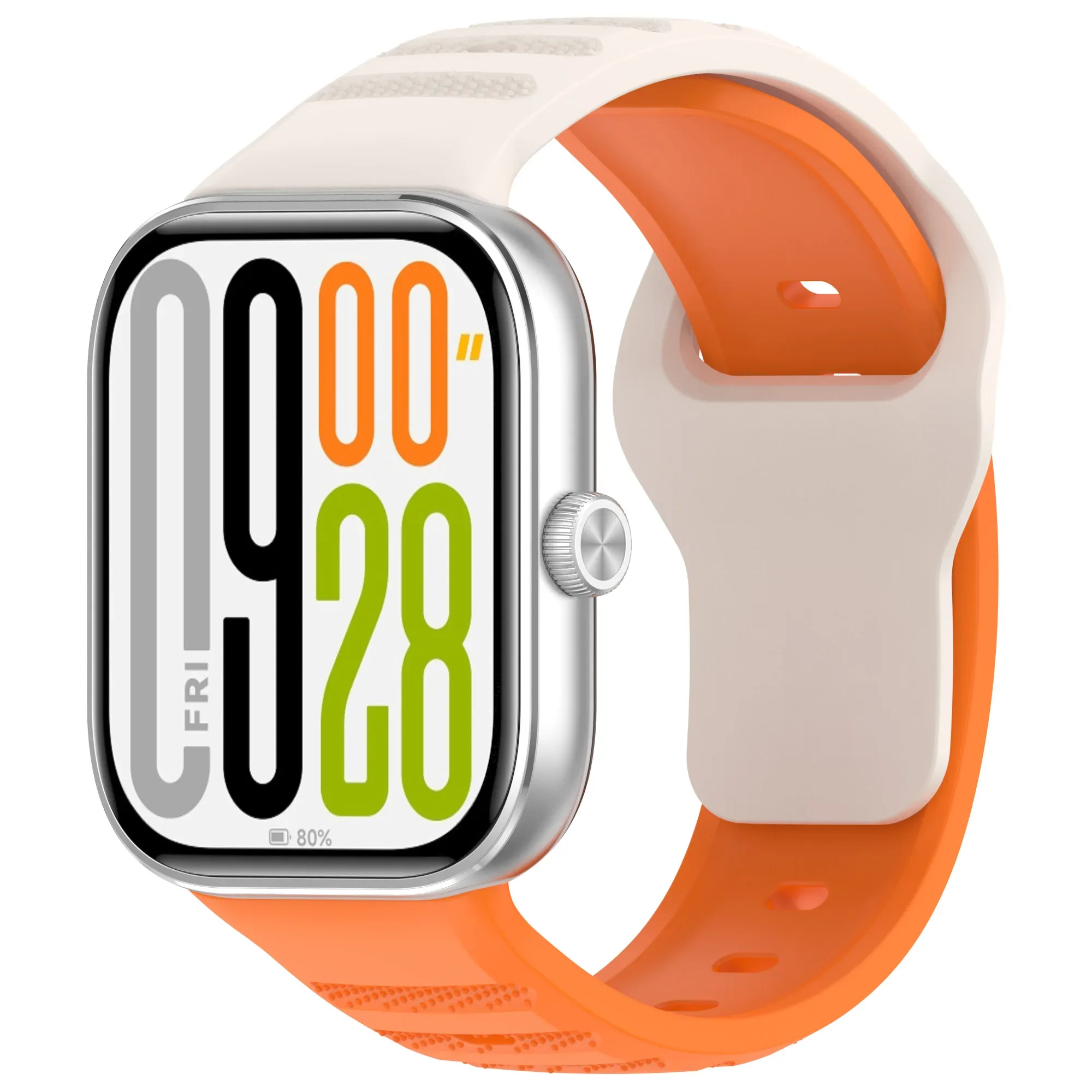 Silicone Replacement Strap Bracelet for Smartwatches and Fitness Bands