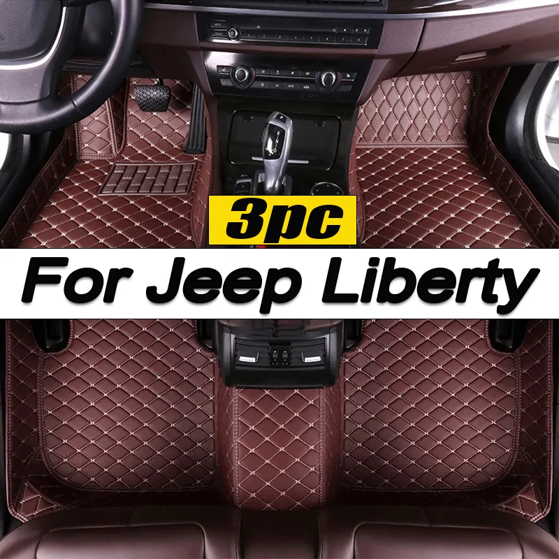 

Автомобильные коврики для Jeep Liberty Cherokee KJ 2002 ~ 2007, классическая версия, водонепроницаемые напольные коврики, коврики для ног, автомобильные аксессуары