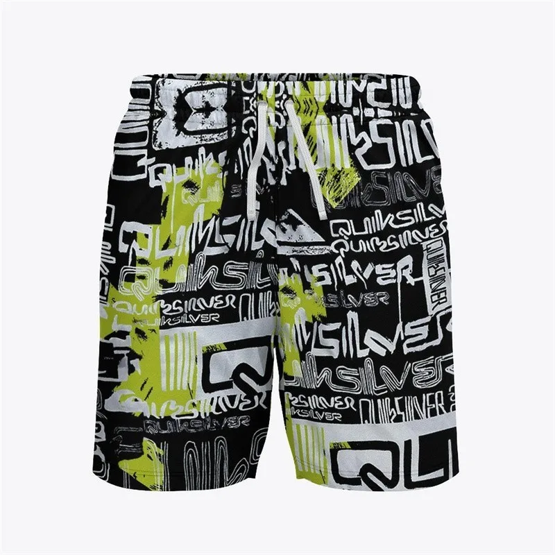 New Men’s Bermuda Shorts Board Shorts Swimwear Leisure Quick Drying Swimming Trunks For Men De Bain Homme Beach Surfing Shorts 6