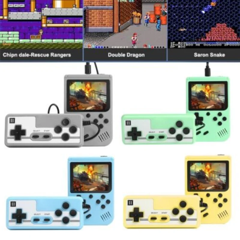 Console di gioco portatile retro con 500 classici giochi arcade_voghion.com