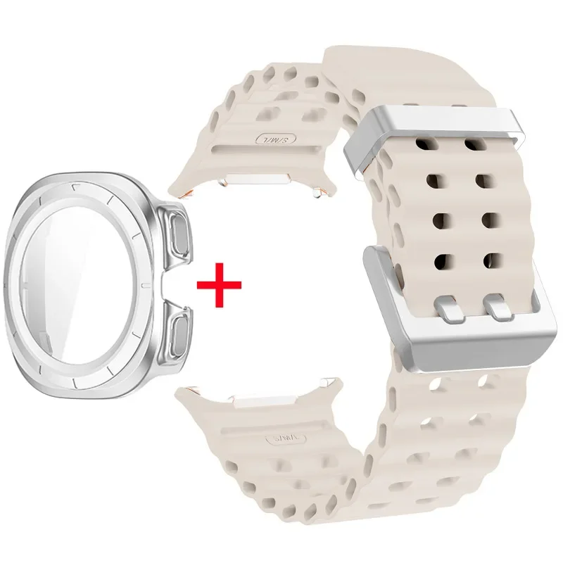 Ultimate 2-in-1 Watch Protection & Style Set with Strap, Case, and Screen Protector
