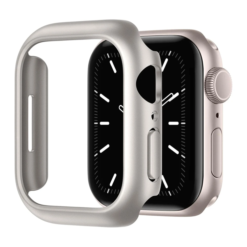 Durable Smartwatch Protective Cover with Screen Protector and Bumper Frame