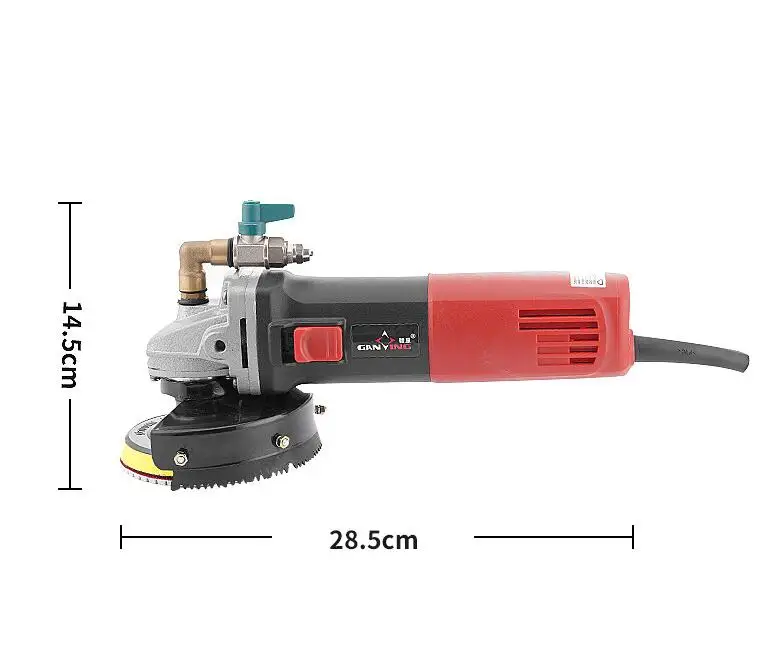 220V 860w Water Injection Polisher Polishing Machine For Granite Marble Floor St