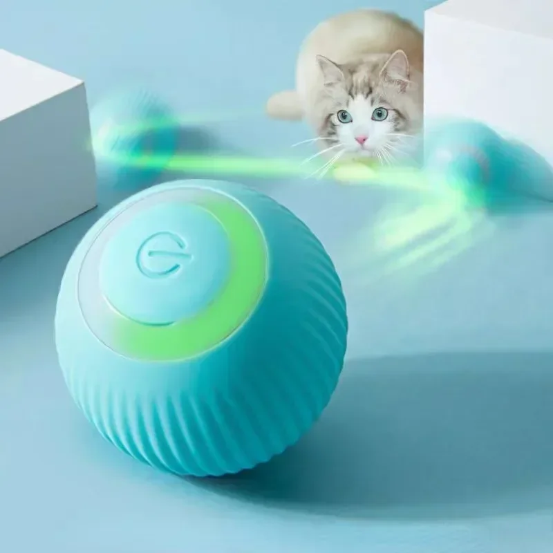 

For Pet S Ball Electric Kitten Rolling Interactive Cat Automatic Training Accessories Self-moving Smart Toys