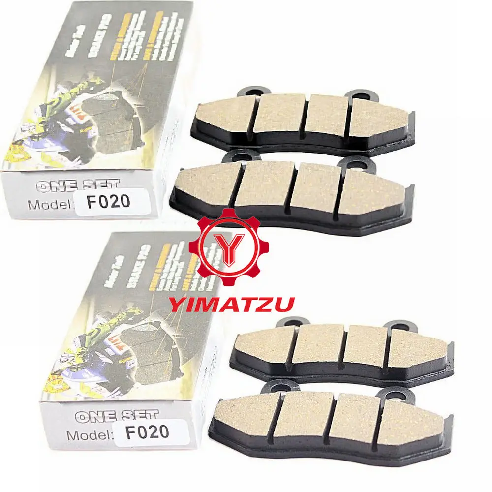 

Комплект тормозных колодок для мотоцикла HONDA ATC250R 350X YAMAHA YFZ450 ATVs Go Kart, 2 комплекта