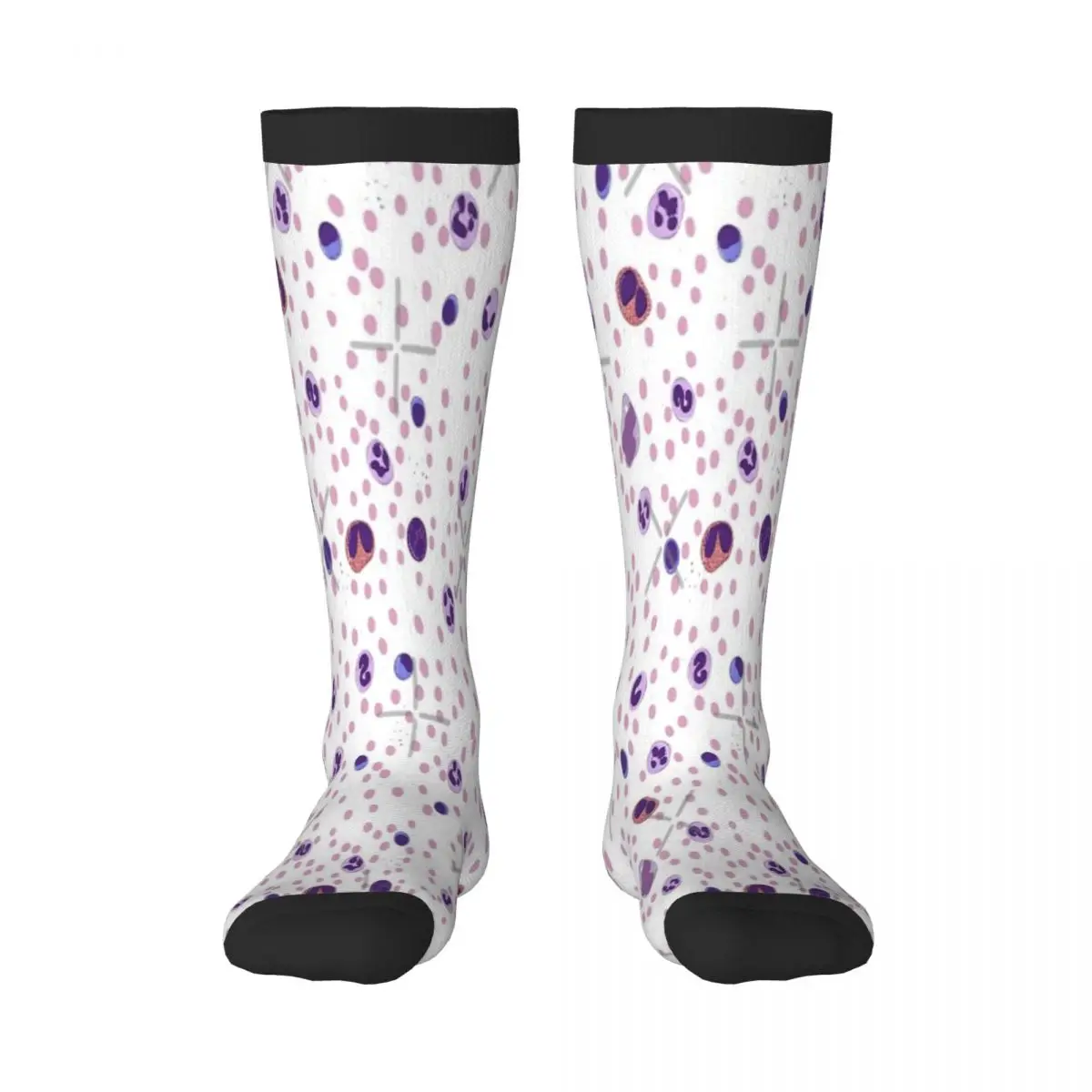 thumbnail image 1 of Calcetines con pequeño diferencial WBC para hombre y mujer, calcetines largos hasta la rodilla para parejas, calcetines con personalidad estilo hip hop para patineta, 1 of 4