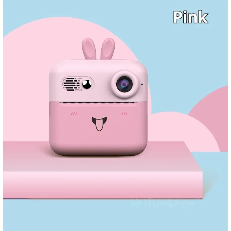 Instant Print Camera for Kids, 32MP HD Digital Camera with 3 Rolls of Printer Paper, 3.0" Screen for Ages 3-12