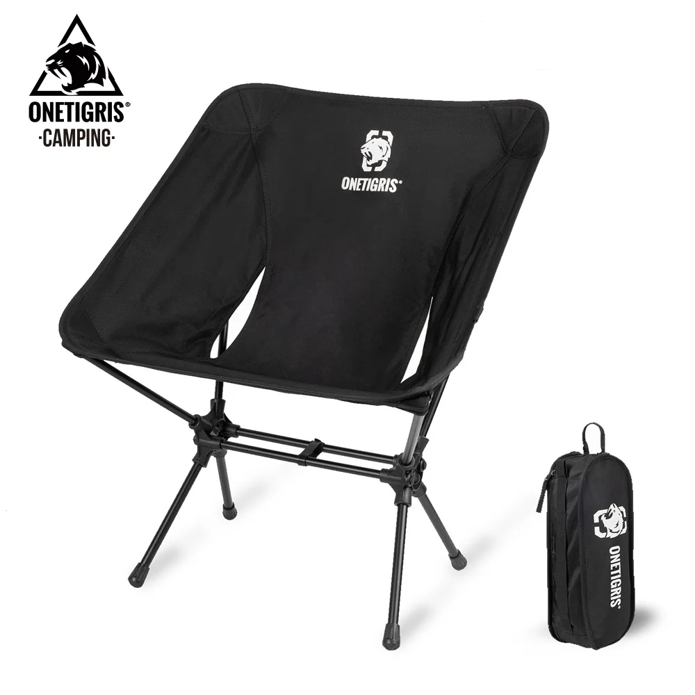 Chaise de camping ultralégère OneTigris - Chaise pliante portable pour randonnée pêche BBQ jardinage