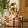 Tea Kettle No. 1, Solid Copper Whistling Tea Kettle for Gas and Electric Stoves, 1.9 Quart Tea Pot with Stay Cool Ergonomic 2