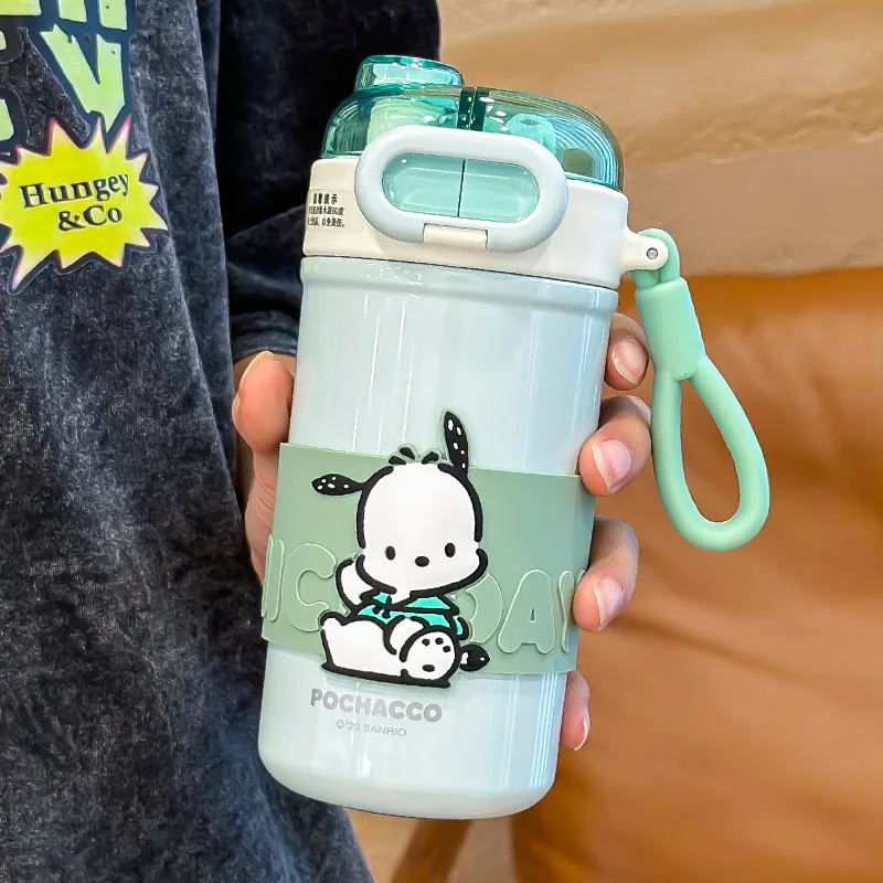 Sanrio Kuromi Cinnamoroll Thermos Cup Kawaii My Melody Kids Vacuum