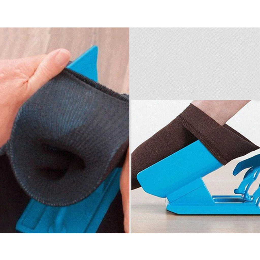Flexible Sock Aid Kit Slider Sock Helper Aide Tool Putting on Socks Men Women Elderly Assist Device Puller sock aid kit
