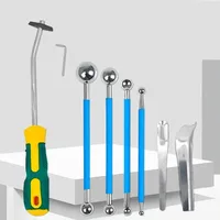 Kit de calfeutrage 8 pièces, outil de déjointage, outil de réparation des joints de carrelage, outil de déjointage pour les joints muraux, outil de nettoyage du ciment 3