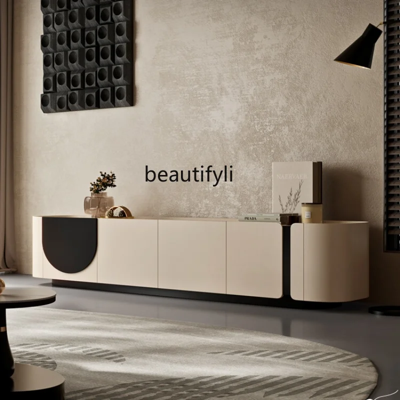 

TV Cabinet Simple Modern Living Room Home Designer New Style Silent Style Locker Floor Cabinet