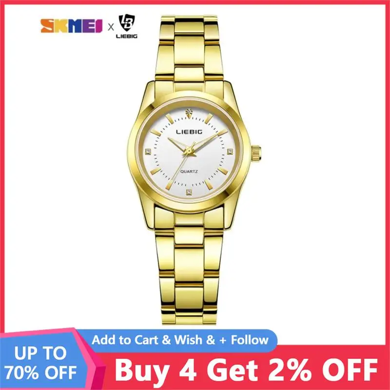 

LIEBIG New Arrival Watches Women luxury Gold Stainless Steel Clock Ladies Female Wristwatch Montre femme Relogio Feminino L4005