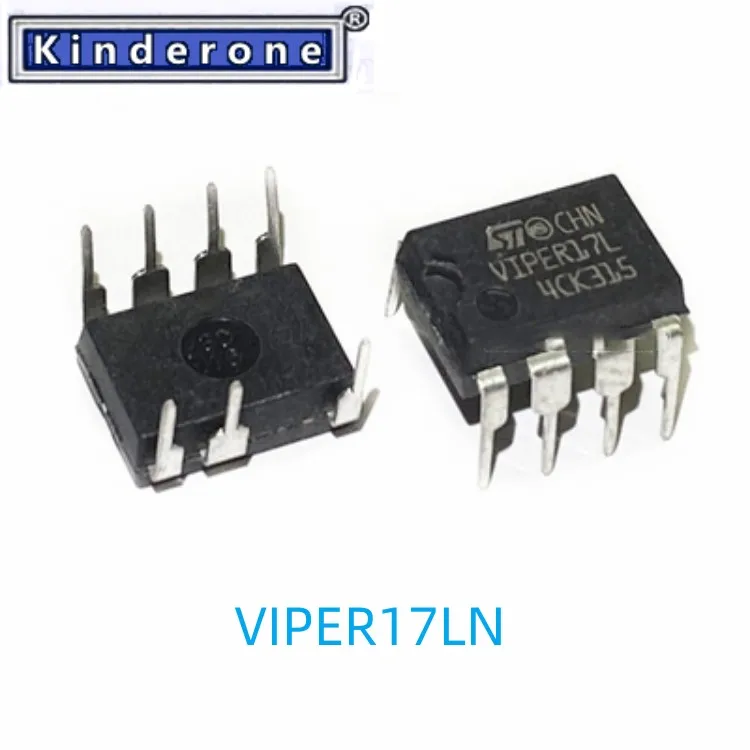 

5-100PCS VIPER17LN AC-DC Controller - DIP-7 NEW IC electronics