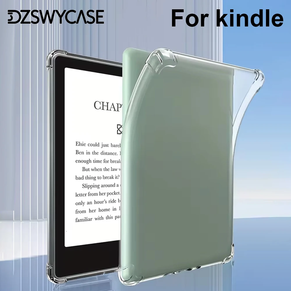 Ultra Slim Clear TPU Soft Cover for Kindle Paperwhite and Kindle Devices
