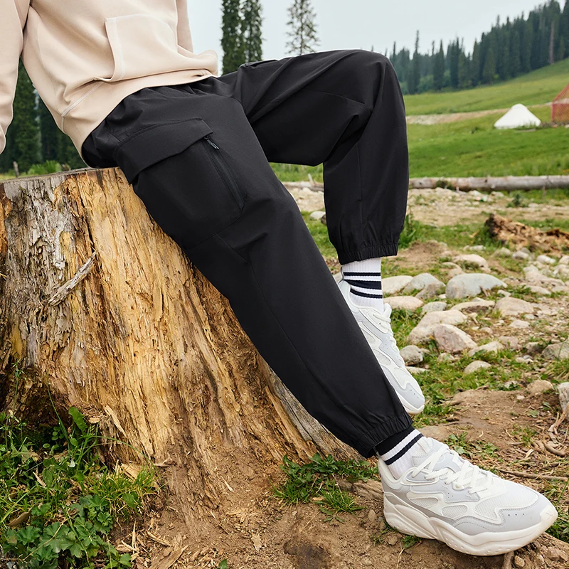 Xtep Casual Pants For Men Autumn Soft Breathable Trousers Trendy Retro Comfortable Bottoms 876329560067