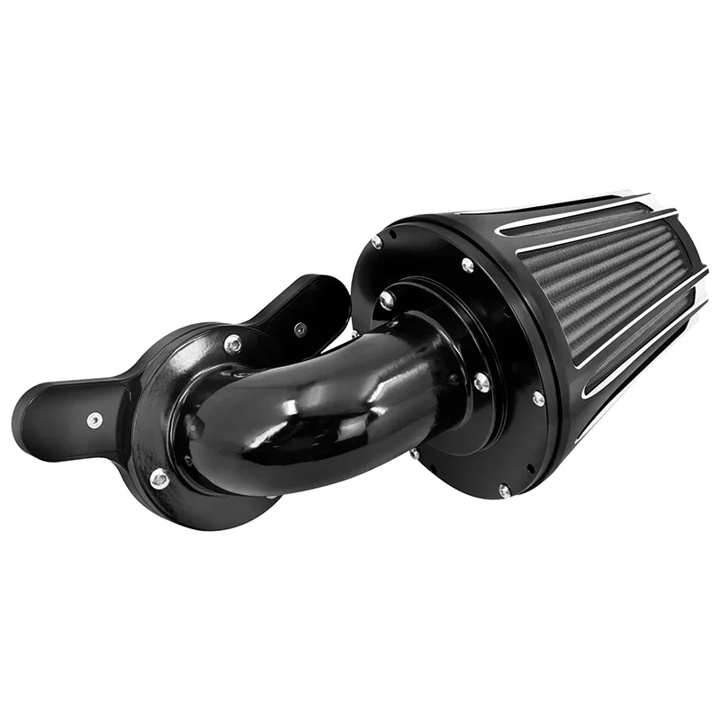 Moto CNC Filtro Aria Filtro di Aspirazione Per Harley Sportster XL 883 Touring Road King Electra Street Glide Softail Fat Bob Dyna - Image 5