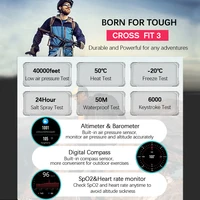 NORTH EDGE New GPS Watches Men Sport Smart Watch HD AMOLED Display 50M ATM Altimeter Barometer Compass Smartwatch for Men - Image 5