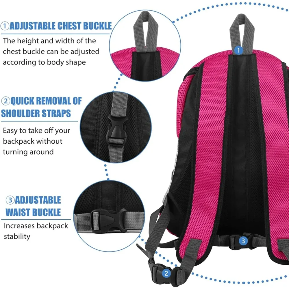 Double Shoulder Portable Outdoor Pet Bag Travel Backpack Dog Bag Outdoor Dog Carrier Pet Carrying Supplies Bags for Cat