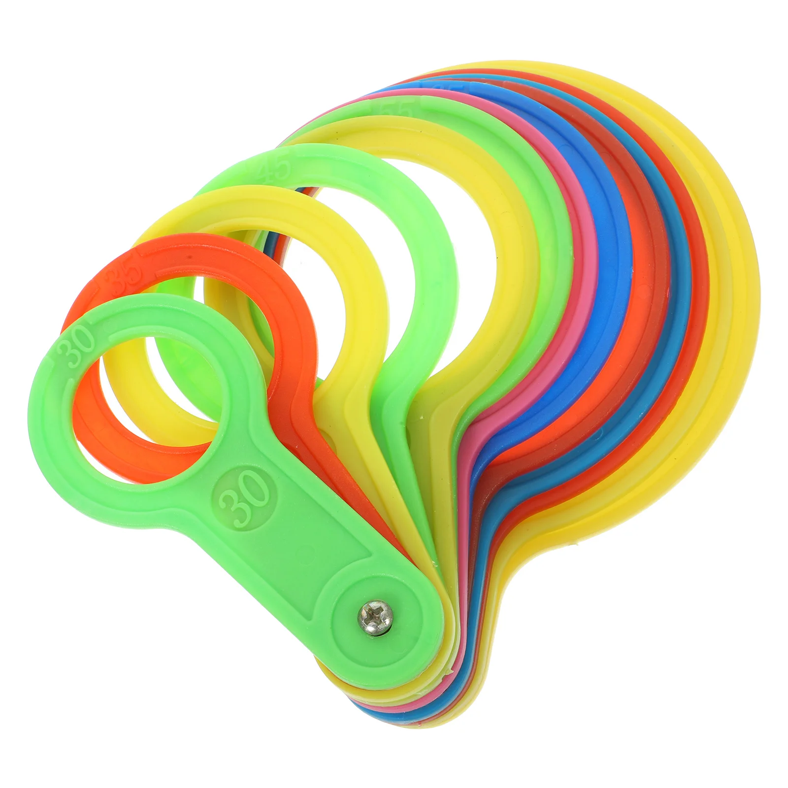 

Plastic Fruit Diameter Measuring Circle Citrus Orange Outfit Measuring Lap Ring Board Tool For Farm